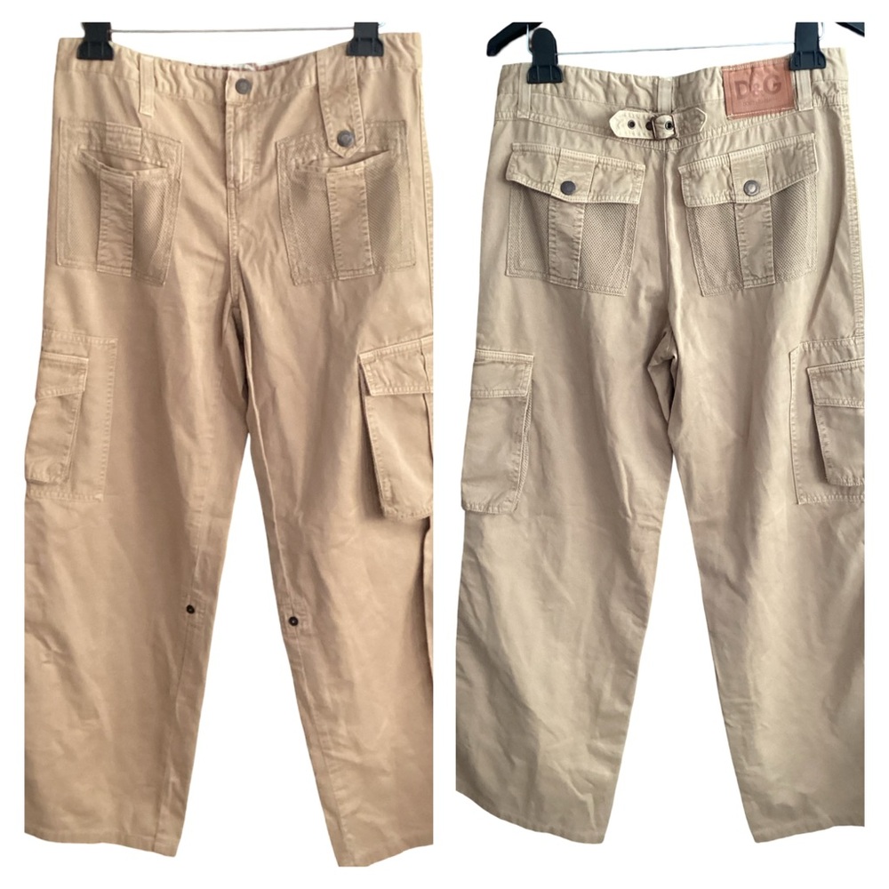 Dolce & Gabbana Beige/Tan Cargo Pants
